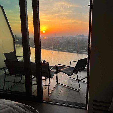 BW Terrace Top Floor Apartments With River View & Self Check-In Belgrad Exteriör bild