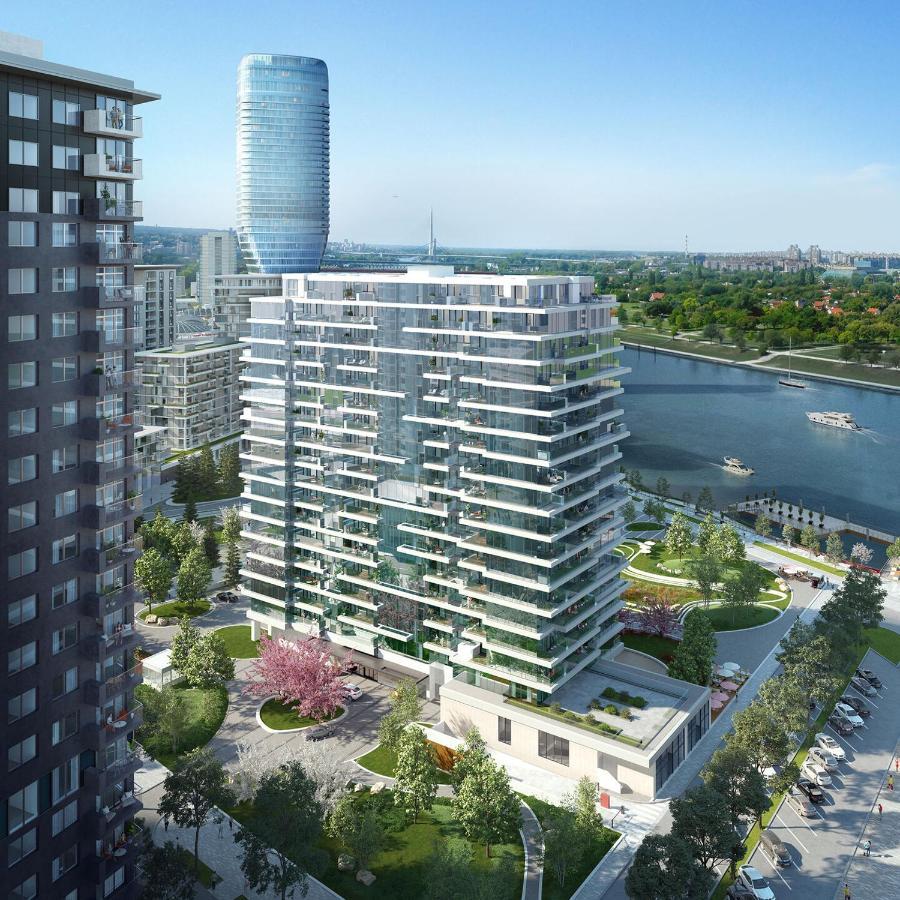 BW Terrace Top Floor Apartments With River View & Self Check-In Belgrad Exteriör bild