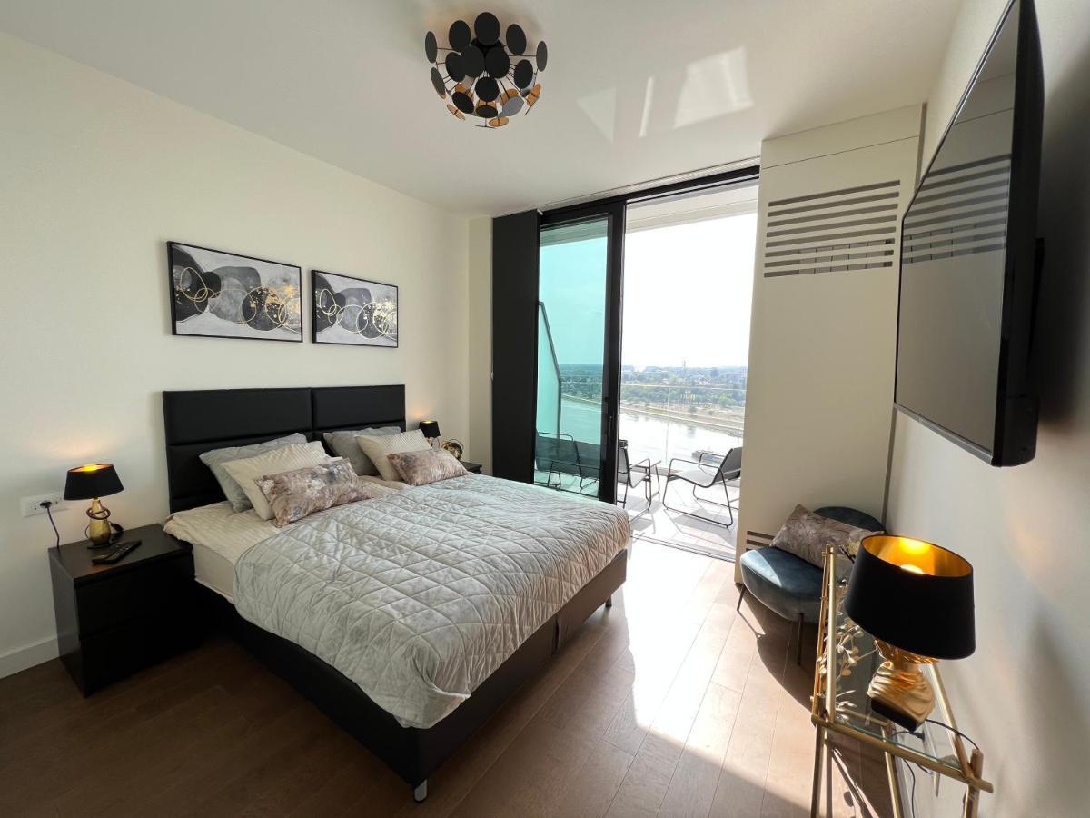 BW Terrace Top Floor Apartments With River View & Self Check-In Belgrad Exteriör bild