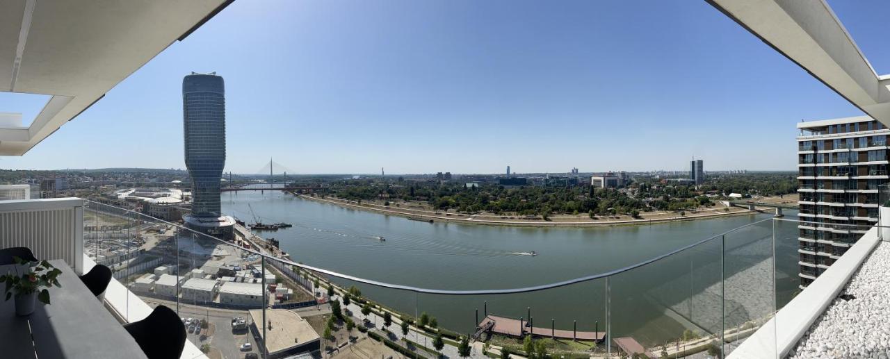 BW Terrace Top Floor Apartments With River View & Self Check-In Belgrad Exteriör bild