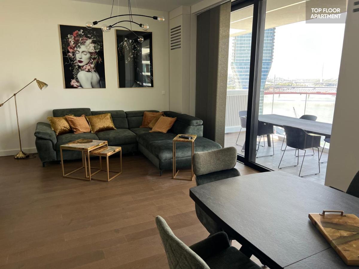 BW Terrace Top Floor Apartments With River View & Self Check-In Belgrad Exteriör bild