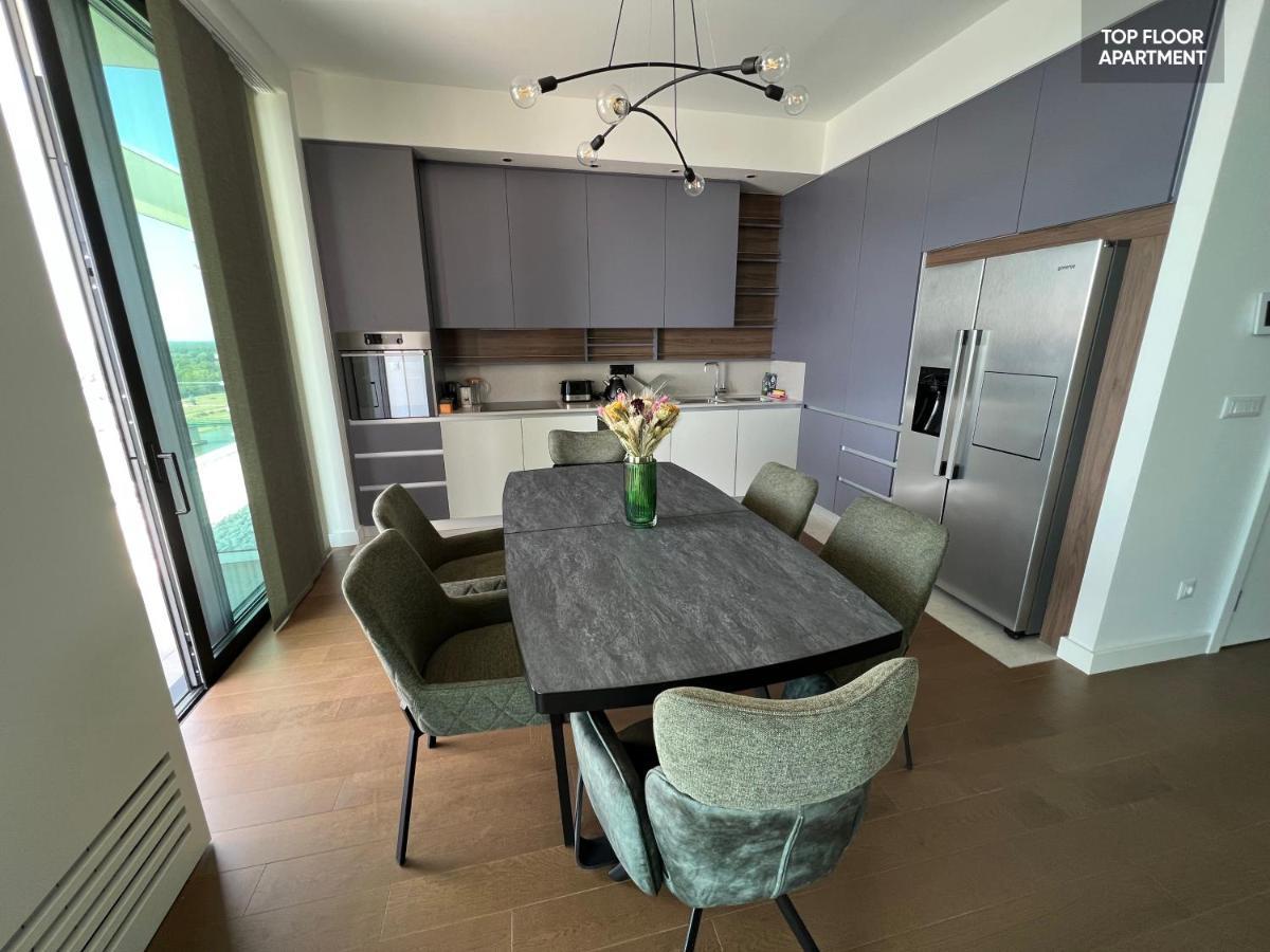 BW Terrace Top Floor Apartments With River View & Self Check-In Belgrad Exteriör bild