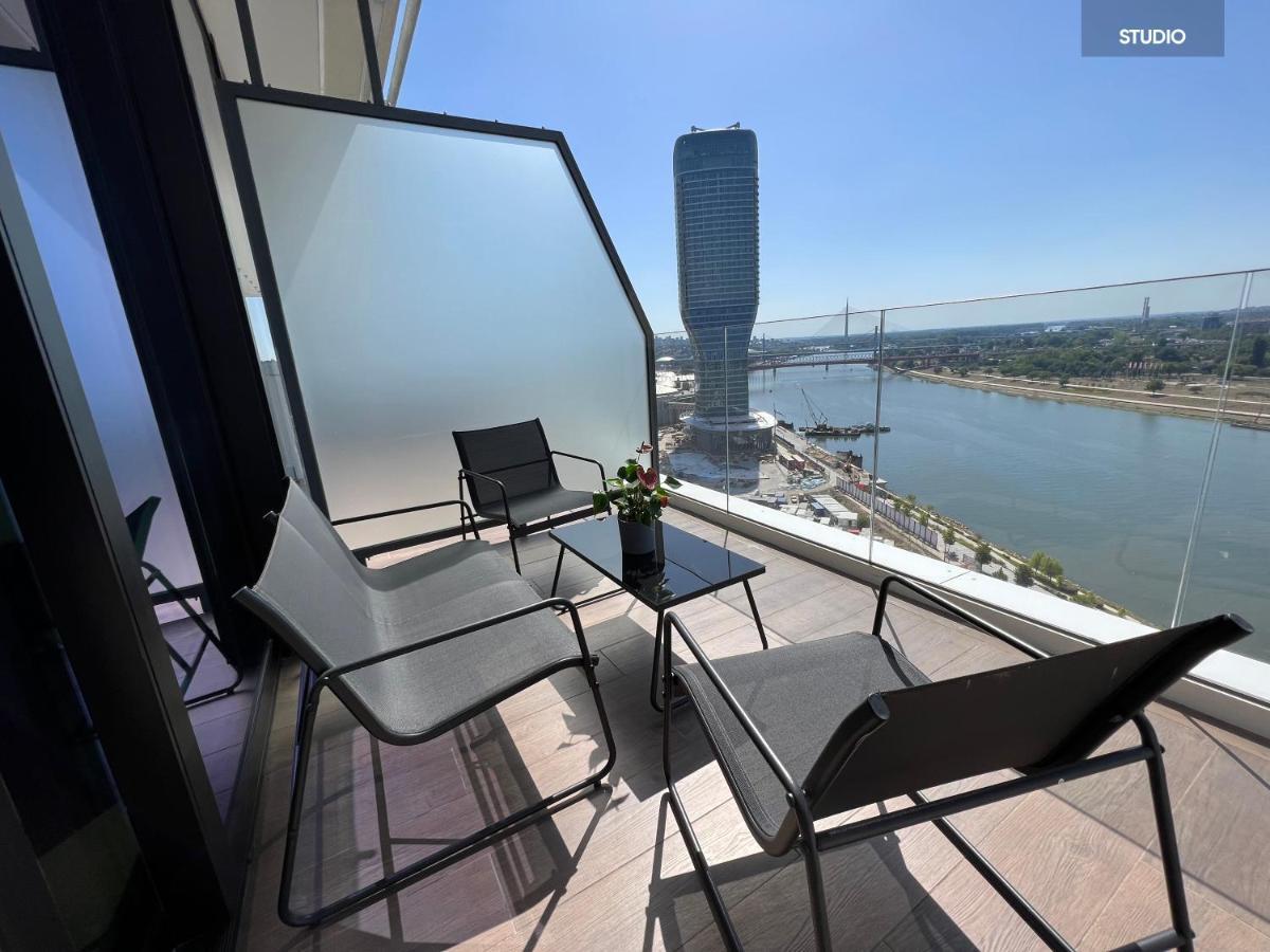 BW Terrace Top Floor Apartments With River View & Self Check-In Belgrad Exteriör bild